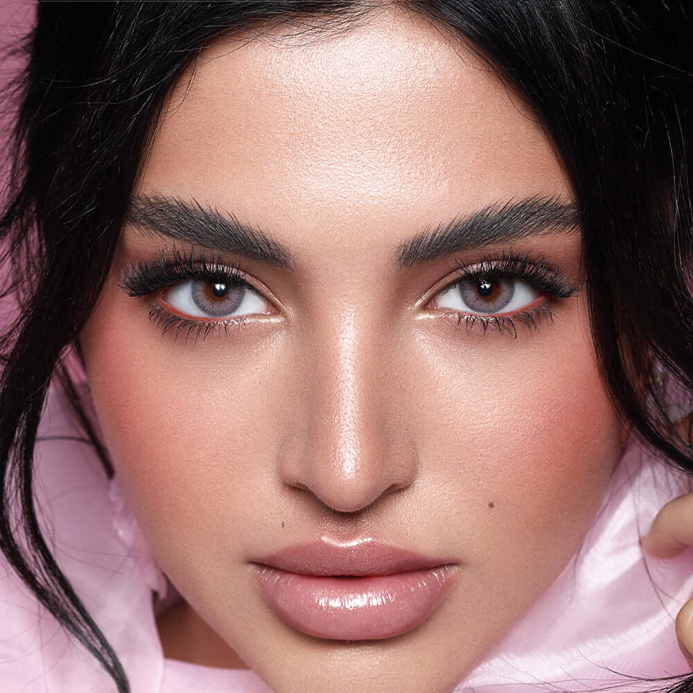 Bella Elite Contact Lenses , Crystal N , Color contact lenses, The light and pearly gray shade