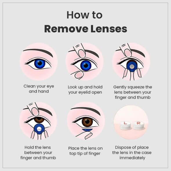 Contour Blue Contact Lenses