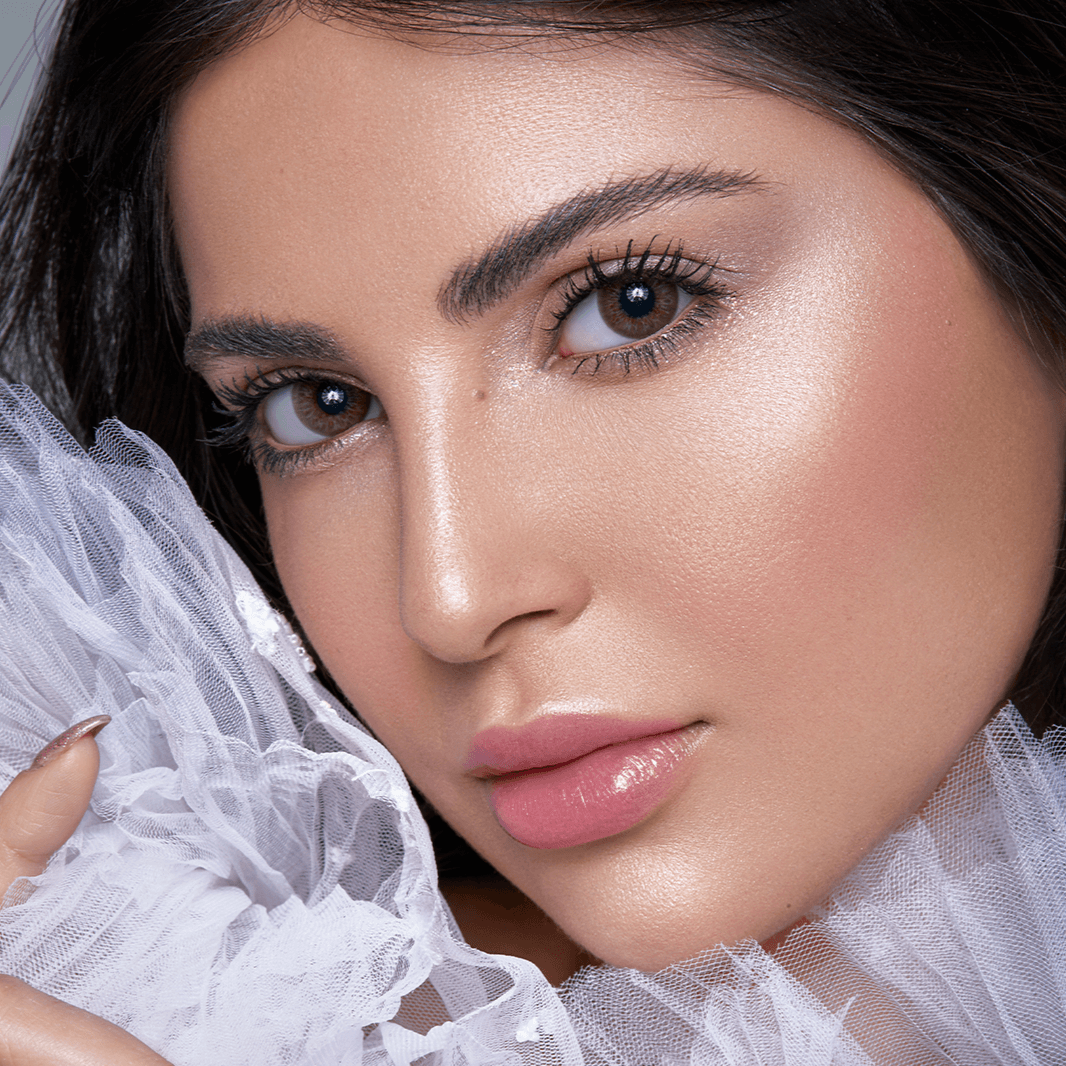 Bella Monthly Contact Lenses – Moon, Brown Monthly disposable color contact lens, best colored lenses UK