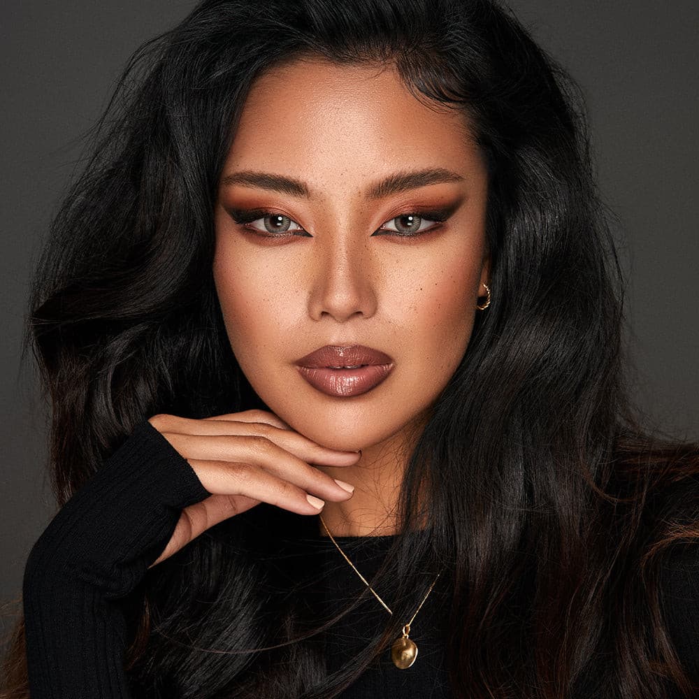 Bella Platinum Gray Lenses - Timeless Glamour