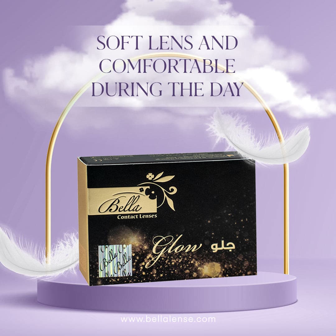 Vivid Blue Bella Lenses | Bella Glow Collection