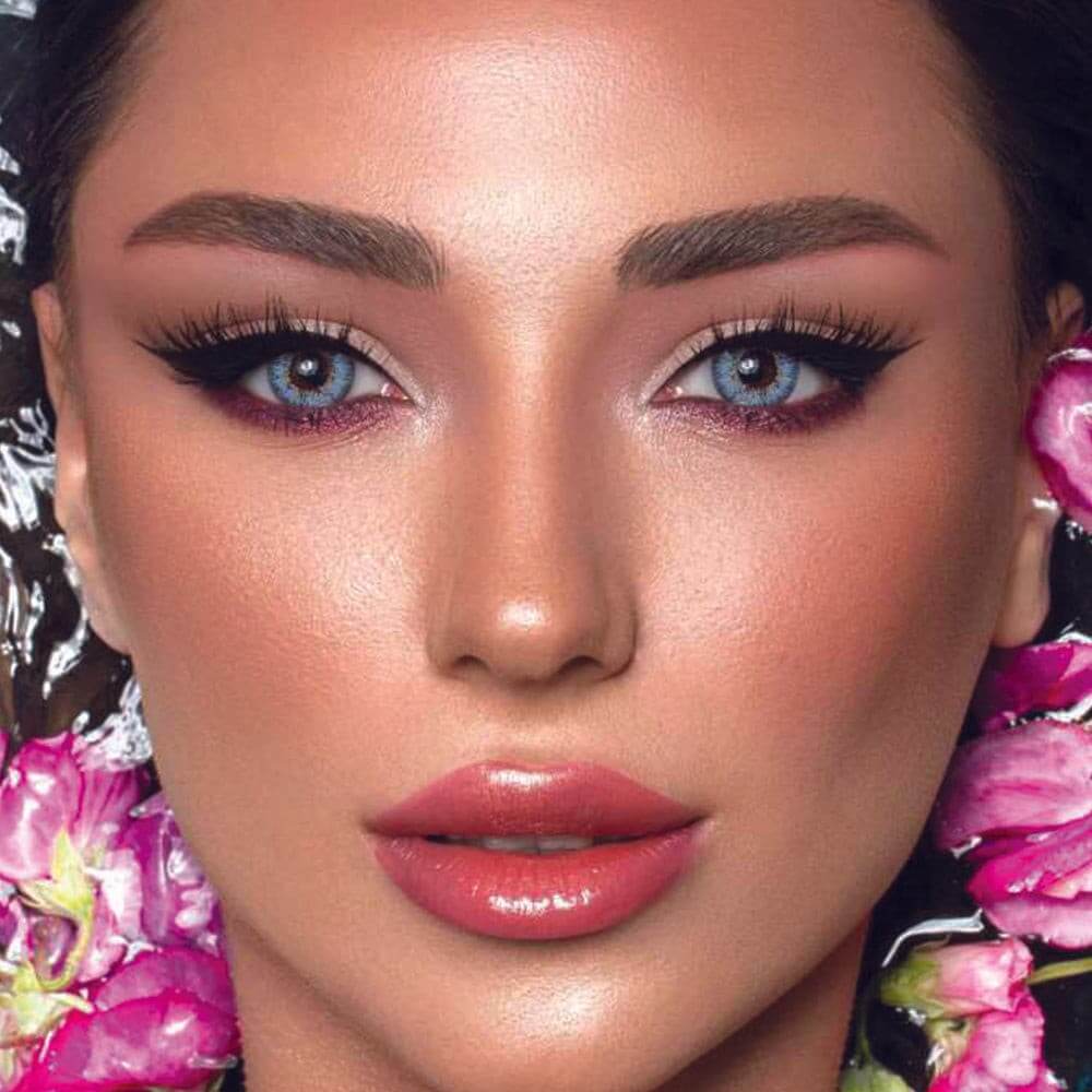 Gray Blue Lenses - Bella Natural Collection