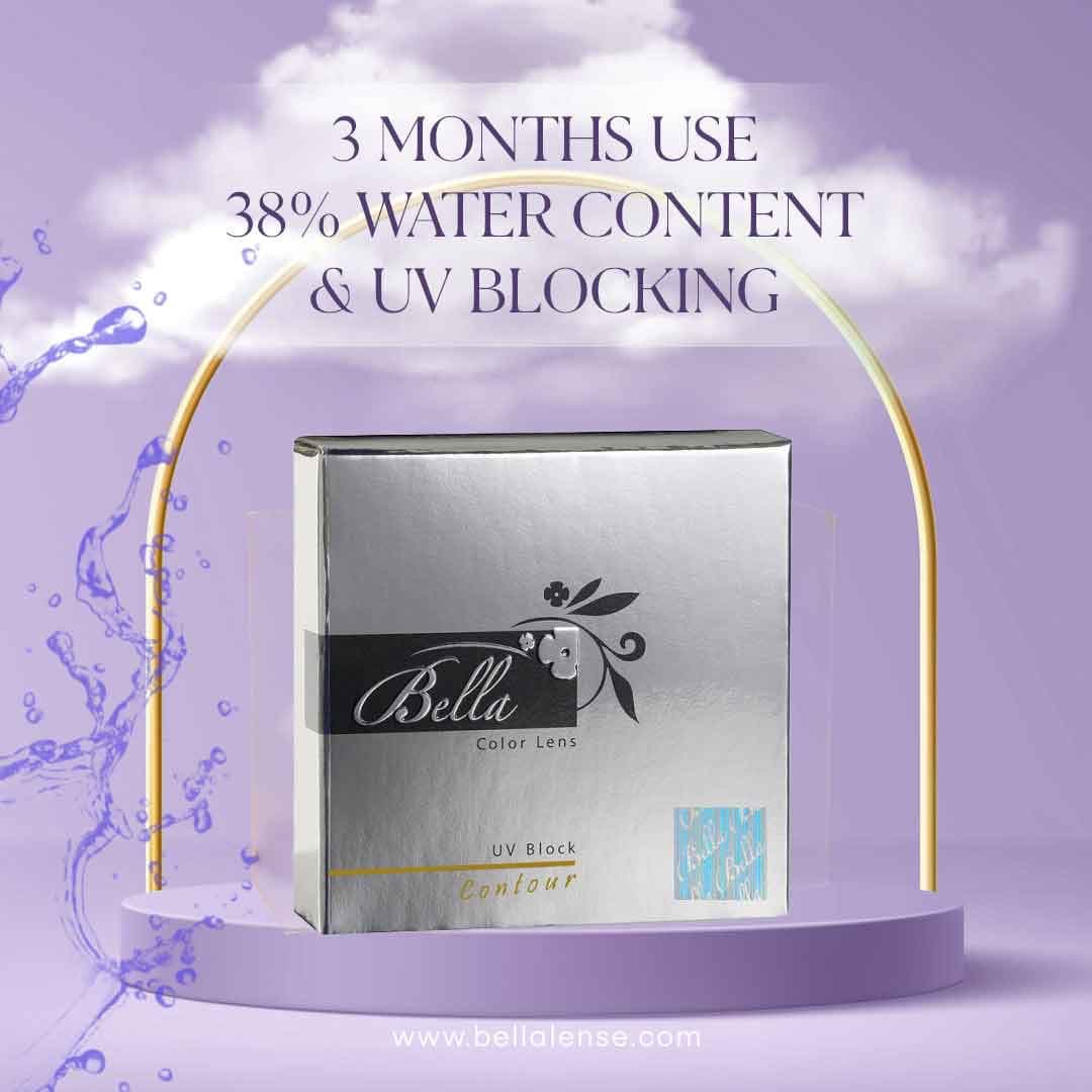 Contour Blue Lenses - Bella Contour Collection