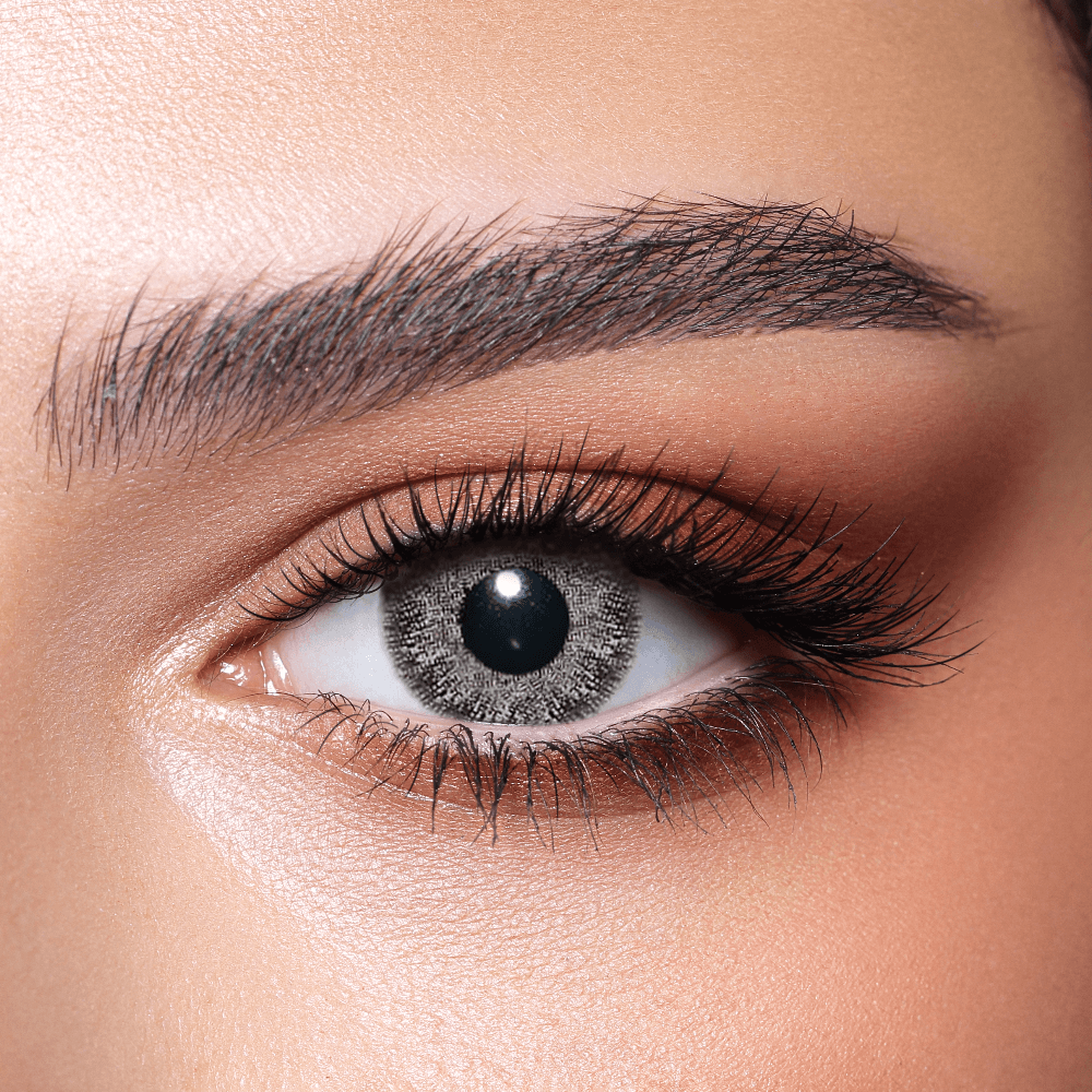 Marengo Contact Lenses, gray shade with charcoal undertones, 3-Monthly Bella Lenses
