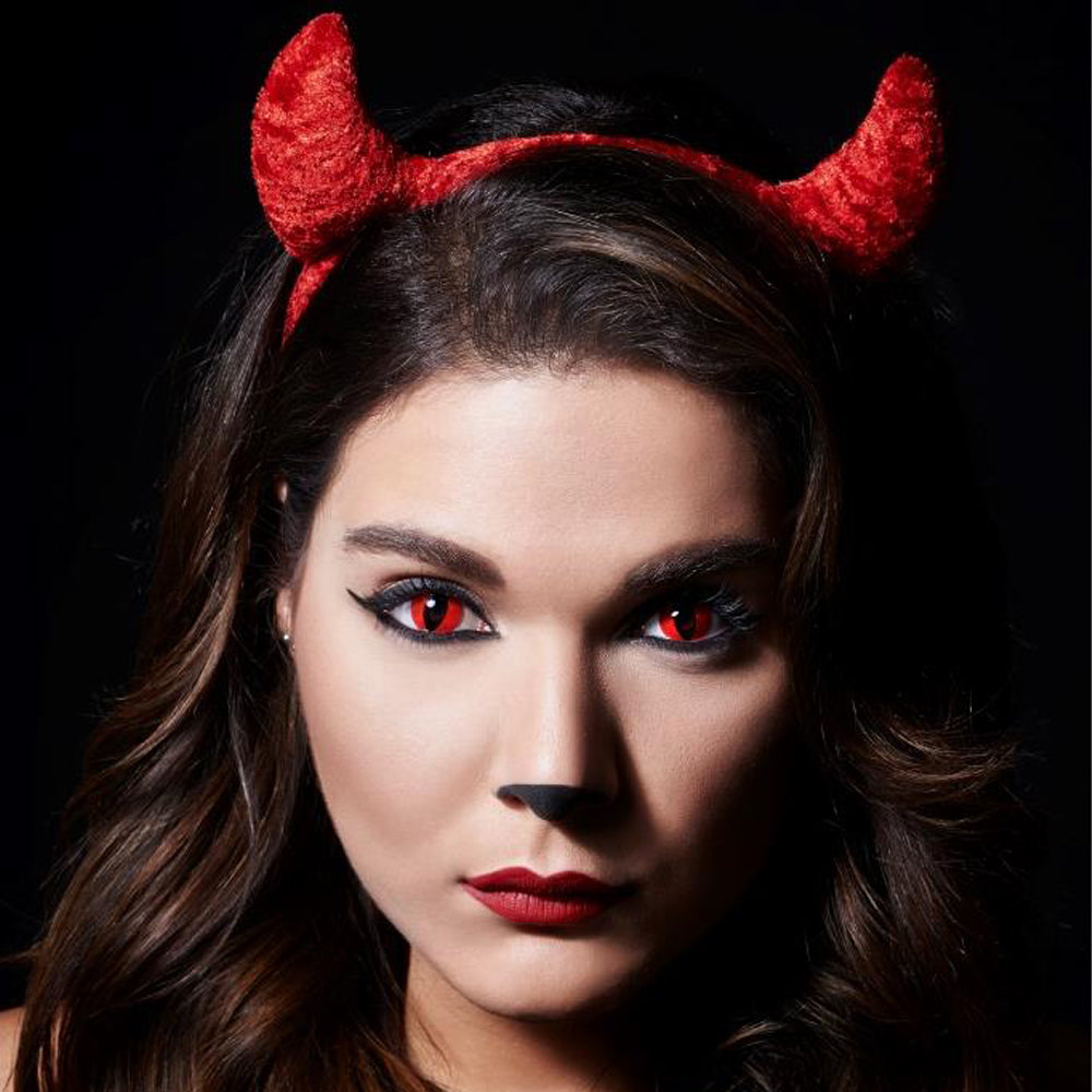 Red Cat Eye Contact Lenses