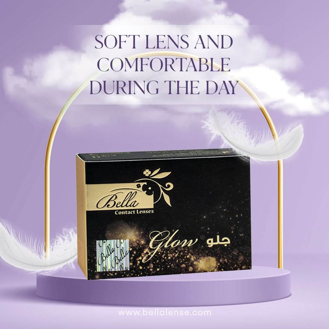 Vivid Blue Bella Lenses | Bella Glow Collection