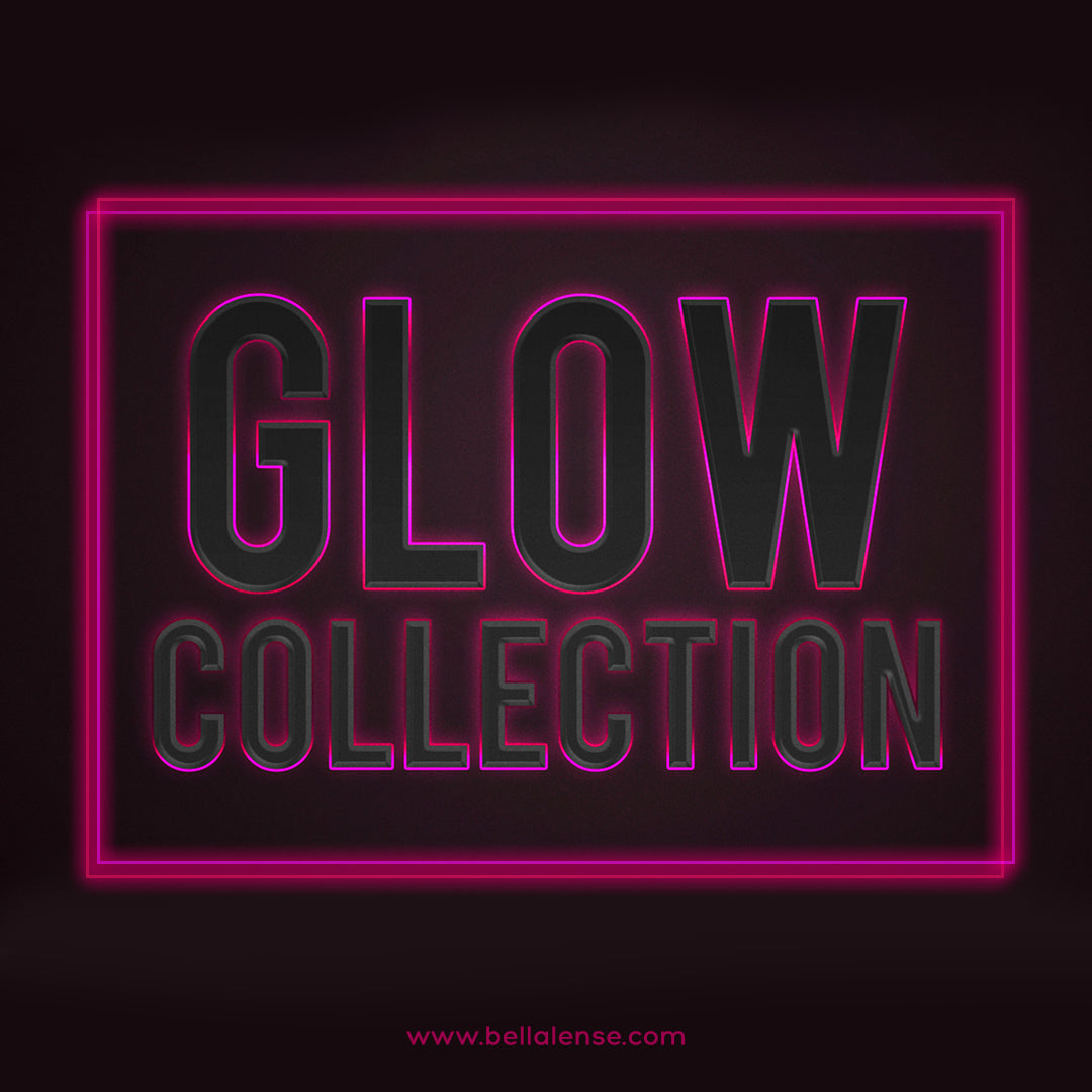 Bella prescription colored lenses, Luminous Pearl, Bella Glow Collection,