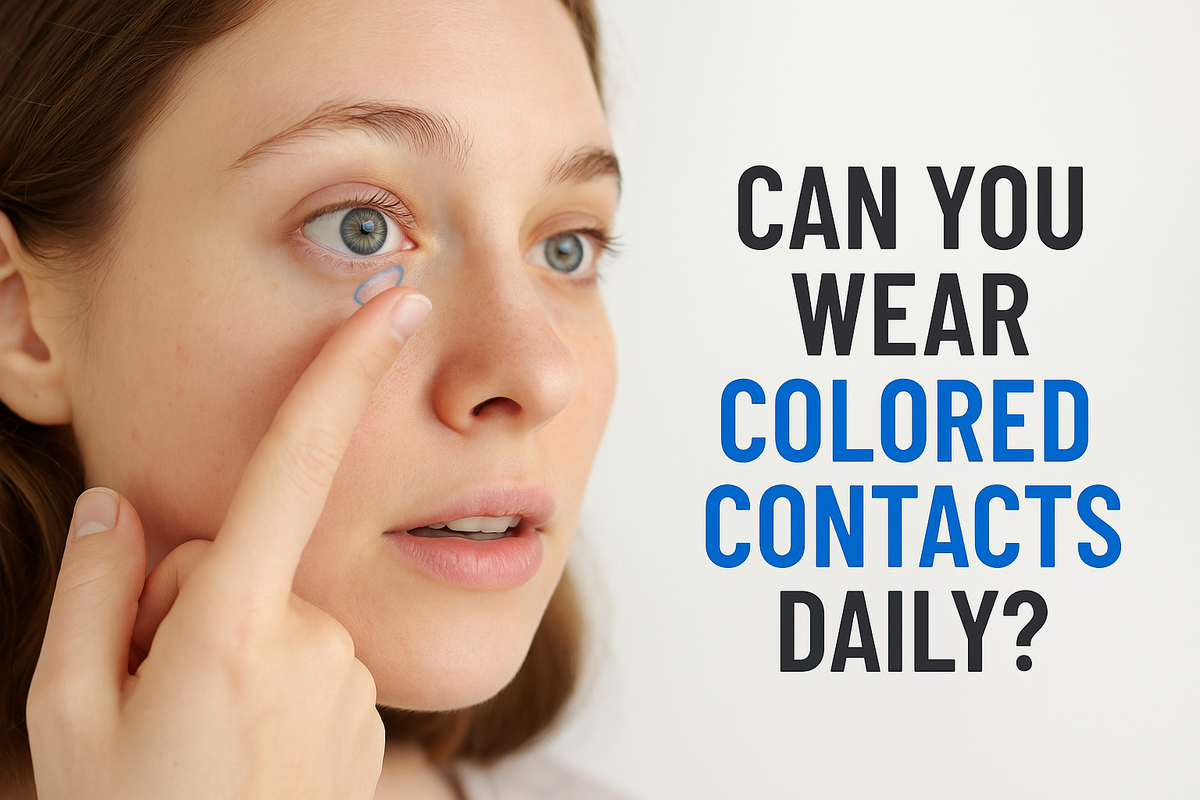 Daily Use Contacts Can You Wear Colored Contacts Daily? Your Complete Guide