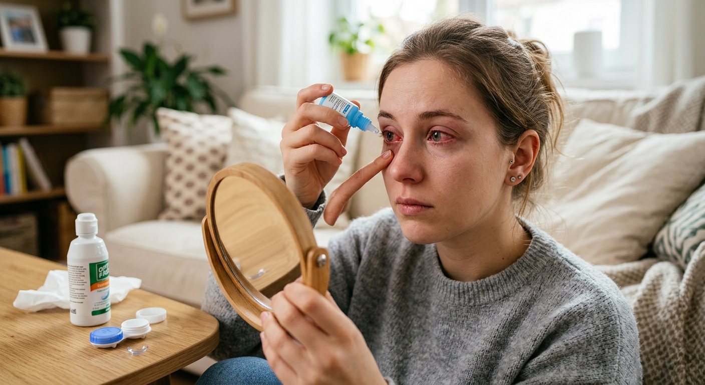 Why Red Eyes After Contact Lenses