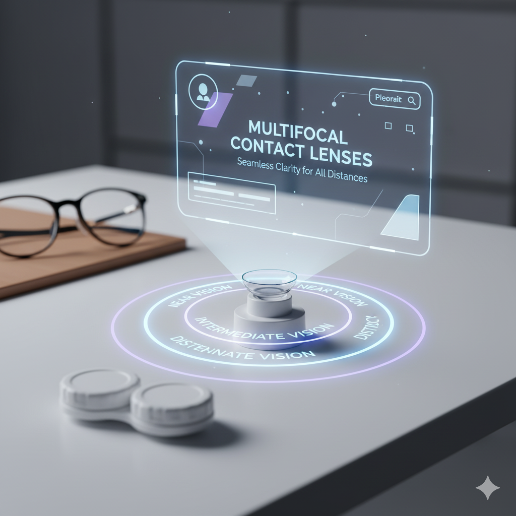 Multifocal Contact Lenses: Your Guide to Clear Vision at Any Distance