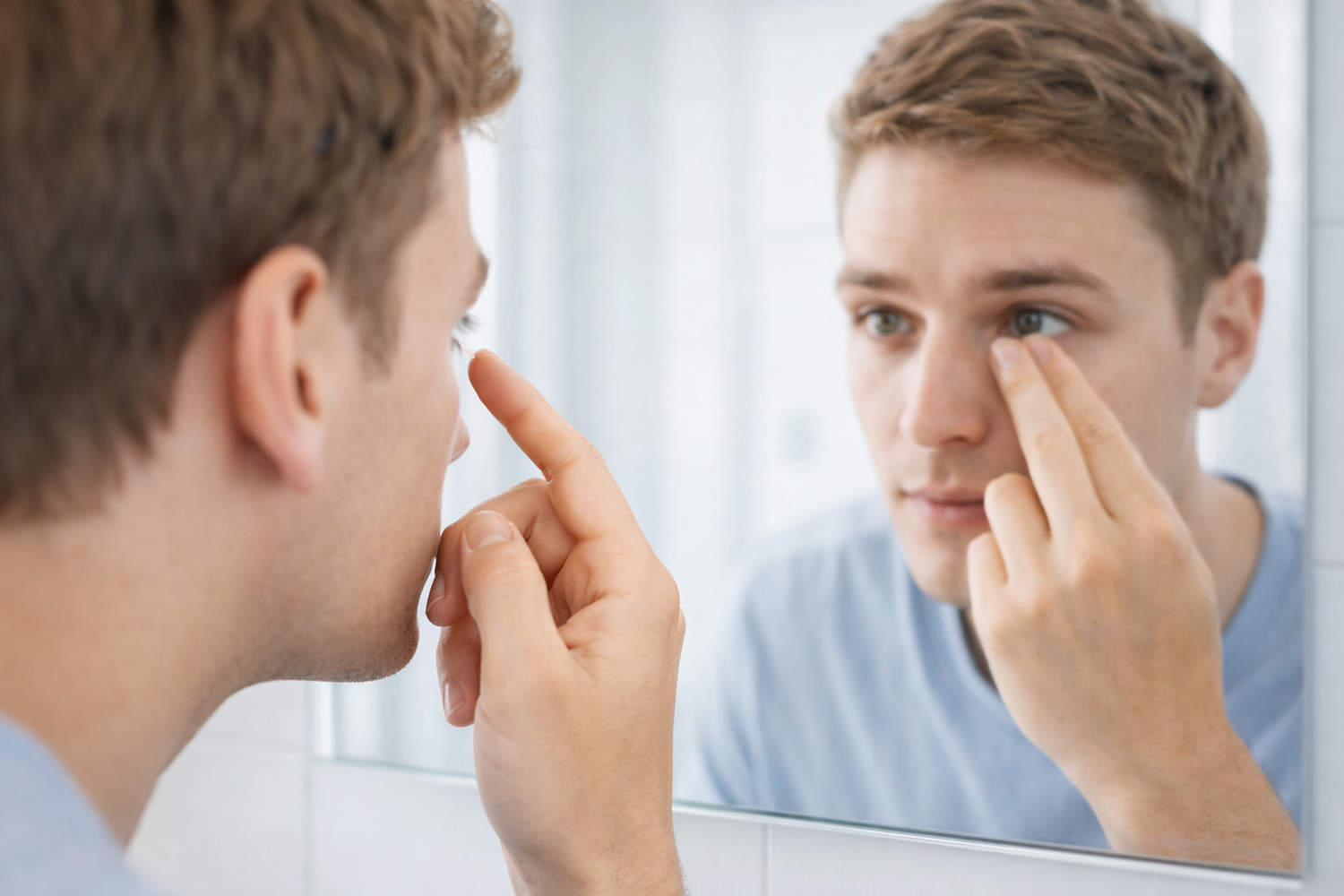 How to Remove Contact Lenses for the First Time