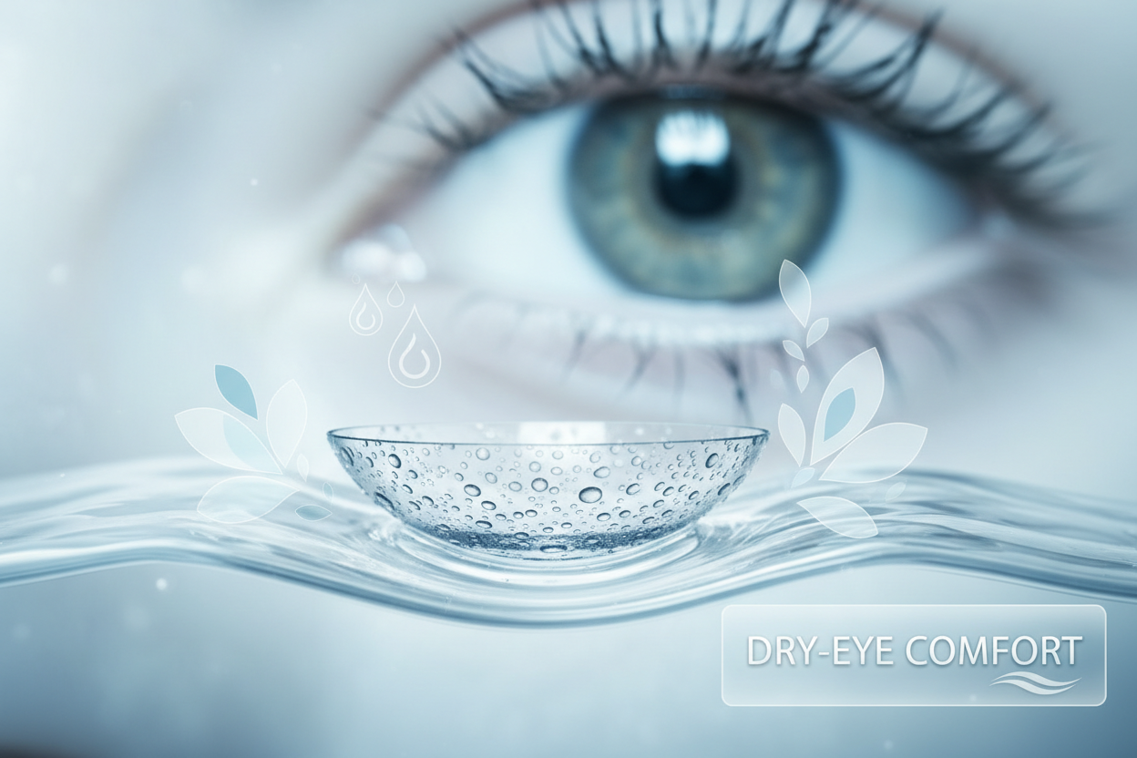 Best Bella Contact Lenses for Dry Eyes
