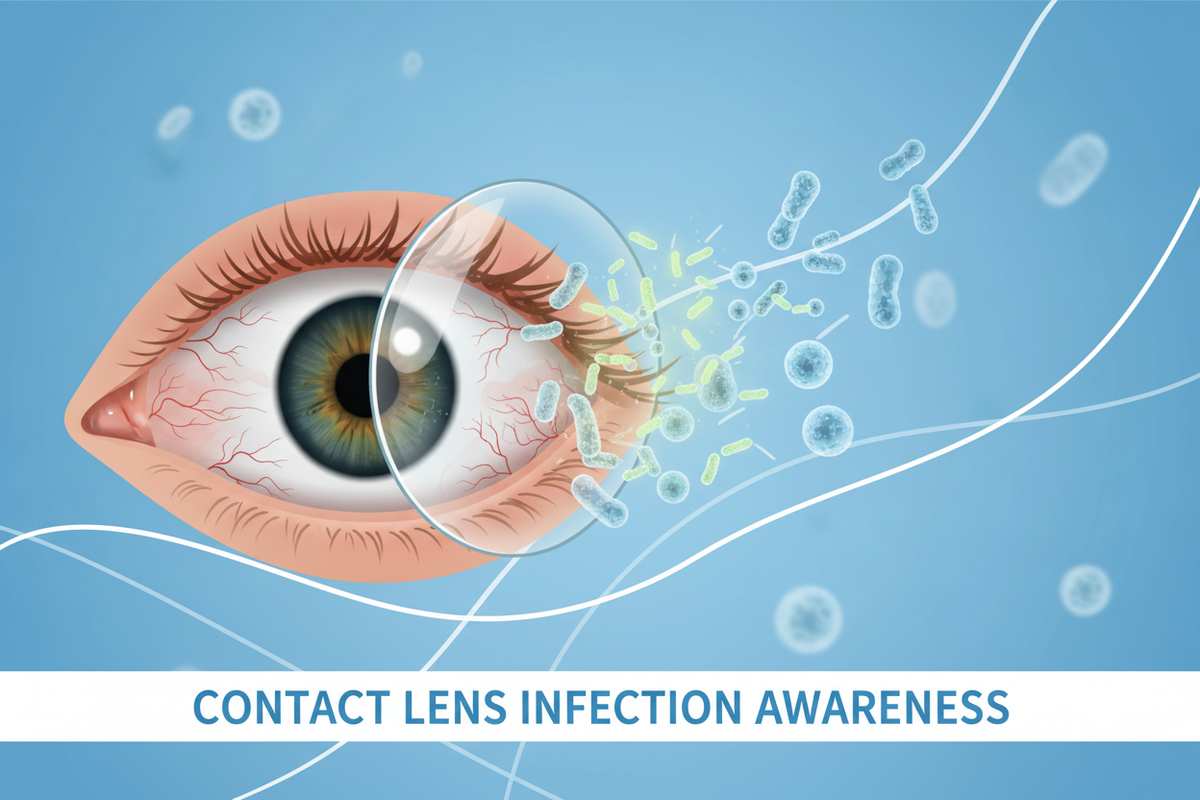 Contact Lens Infection Symptoms: Signs, Causes & When to Get Help