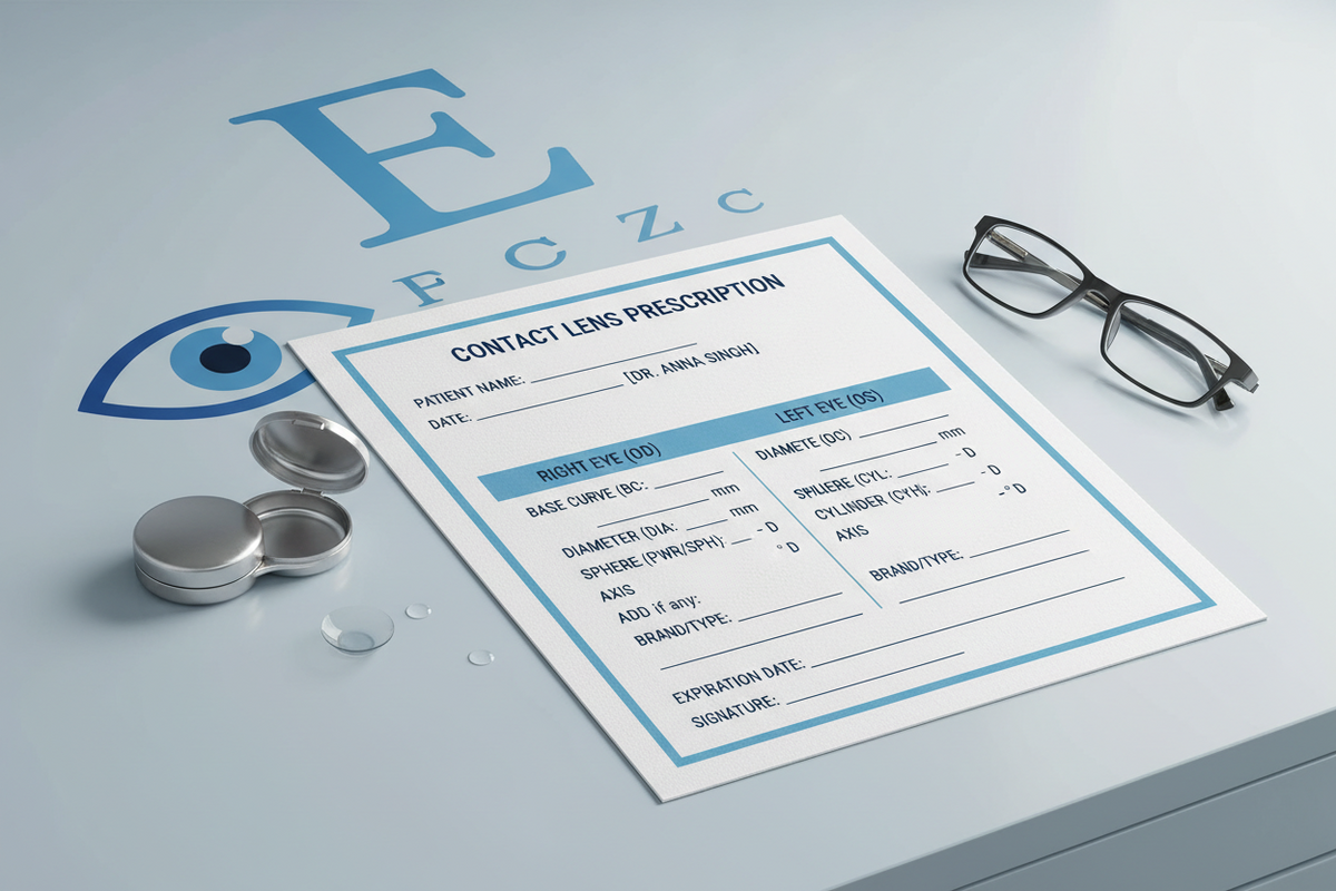 How to Work Out Contact Lens Prescription from Glasses: Your Complete