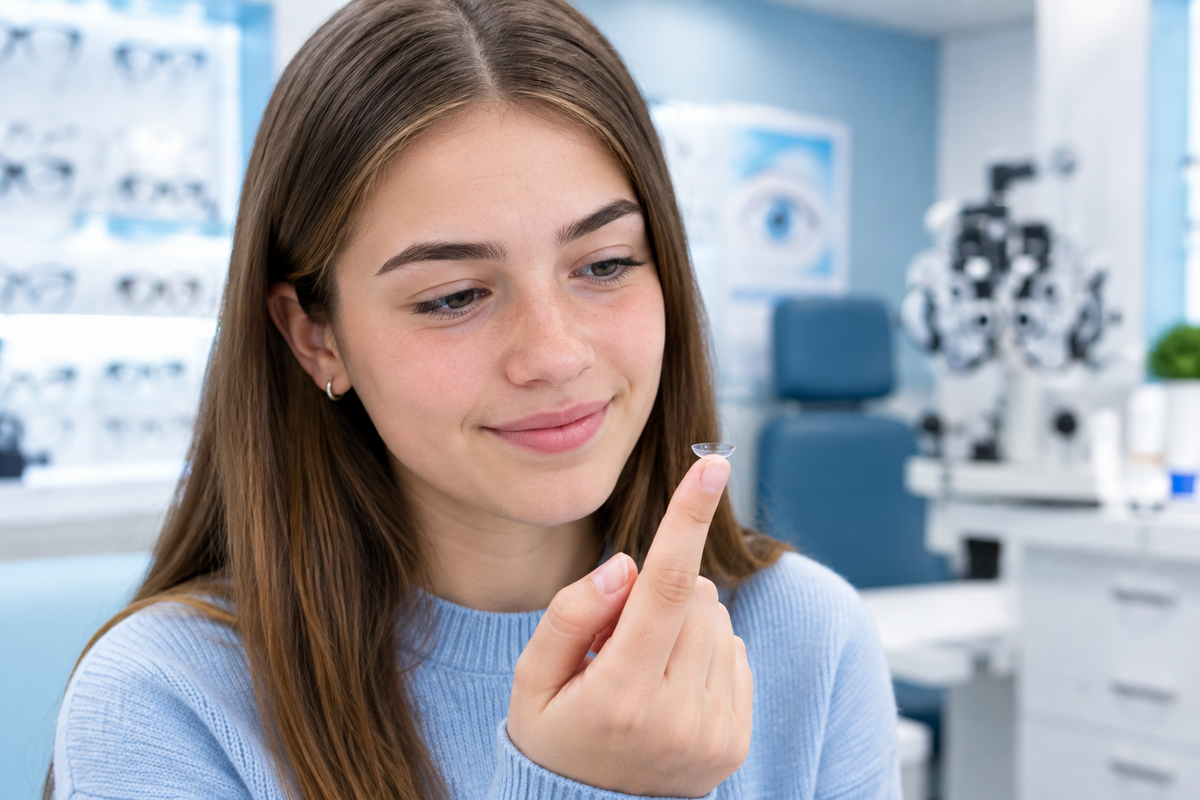 What Age Can You Get Contact Lenses in the UK?