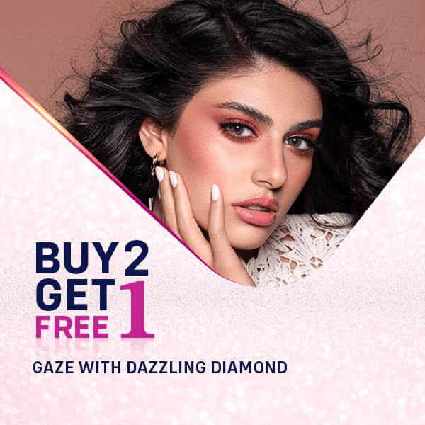 Diamond Contact Lenses