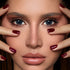 Bella Capri DYE Lenses, Smoky Gray Contact Lenses, Daily Use, Model wearing DYE Capri Contact Lenses