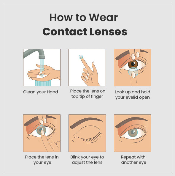 Ash Brown Contact Lenses