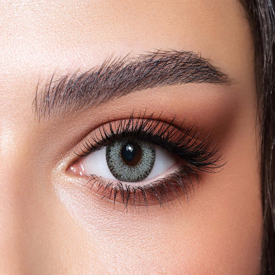 Bella Lenses Husky Gray Green Contact Lenses